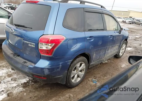 2016 Subaru Forester 2.5I Premium from USA, damaged, VIN JF2SJADC3GH450853